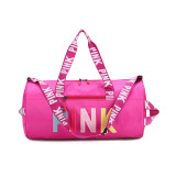 PINK Letter Travel Sports Waterproof Storage Bag GBRF-151