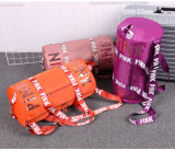 PINK Letter Sequin Travel Sports Waterproof Storage Bag GBRF-158