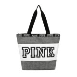 PINK Letter Travel Shopping Tote Storage Bag GBRF-153