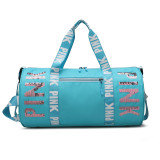 PINK Letter Sequin Travel Sports Waterproof Storage Bag GBRF-158