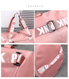 PINK Letter Travel Sports Waterproof Storage Bag GBRF-151