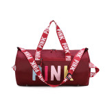 PINK Letter Travel Sports Waterproof Storage Bag GBRF-151