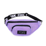 PINK Letter Sports Waist Bags GBRF-154
