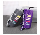 PINK Letter Travel Sports Waterproof Storage Bag GBRF-151