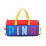 PINK Letter Travel Sports Portable Shoulder Storage Bag GBRF-155