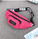 PINK Letter Sports Waist Bags GBRF-154
