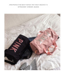 PINK Letter Travel Sports Storage Bag GBRF-135