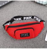 PINK Letter Sports Waist Bags GBRF-154