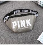 PINK Letter Sports Nylon Chest Pack Waist Packs GBRF-152