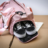 PINK Letter Travel Sports Portable Shoulder Storage Bag GBRF-139