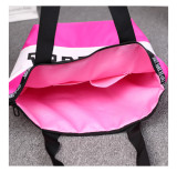 PINK Letter Travel Shopping Tote Storage Bag GBRF-153