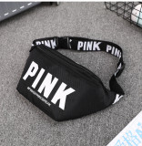 PINK Letter Sports Nylon Chest Pack Waist Packs GBRF-152