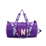 PINK Letter Travel Sports Waterproof Storage Bag GBRF-151