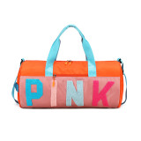 PINK Letter Travel Sports Portable Shoulder Storage Bag GBRF-155