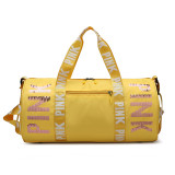PINK Letter Sequin Travel Sports Waterproof Storage Bag GBRF-158