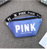 PINK Letter Sports Nylon Chest Pack Waist Packs GBRF-152