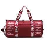 PINK Letter Sequin Travel Sports Waterproof Storage Bag GBRF-158