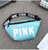 PINK Letter Sports Nylon Chest Pack Waist Packs GBRF-152