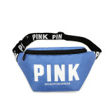 PINK Letter Sports Nylon Chest Pack Waist Packs GBRF-152