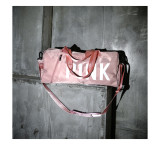 PINK Letter Travel Sports Portable Shoulder Storage Bag GBRF-139