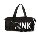 PINK Letter Travel Sports Portable Shoulder Storage Bag GBRF-139