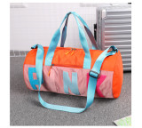 PINK Letter Travel Sports Portable Shoulder Storage Bag GBRF-155