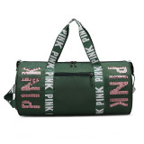 PINK Letter Sequin Travel Sports Waterproof Storage Bag GBRF-158
