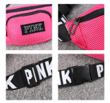 PINK Letter Sports Waist Bags GBRF-154
