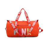 PINK Letter Travel Sports Waterproof Storage Bag GBRF-151