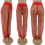 Fashion Sexy Mesh See-through Pants FNN-8662