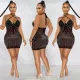 Sexy Hot Drilling Night Club Dress BY-5653