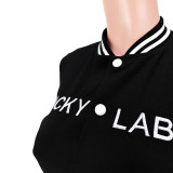 Casual Baseball Jacket And Shorts Sports Suits ASL-6559