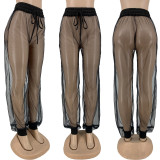 Fashion Sexy Mesh See-through Pants FNN-8662