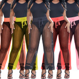 Fashion Sexy Mesh See-through Pants FNN-8662