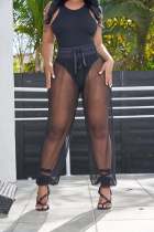 Fashion Sexy Mesh See-through Pants FNN-8662