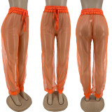 Fashion Sexy Mesh See-through Pants FNN-8662