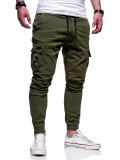 Men Sports Casual Jogging Pencil Pants FLZH-8815