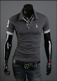 Men's Casual Fashion Short Sleeve Polo FLZH-G12