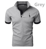 Men's Casual Fashion Short Sleeve Polo FLZH-G12