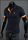 Men's Casual Fashion Short Sleeve Polo FLZH-G12