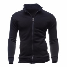 Men Casual Stand Collar Zipper Coats  FLZH-ZW07