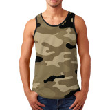 Men's Printed Casual Sports Tank Top FLZH-ZT156