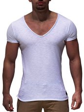 Men Solid Color Casual Short Sleeve T-Shirts FLZH-ZT18