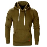 Men's Solid Color Outdoor Fitness Casual Sports Sweatshirts FLZH-ZW52