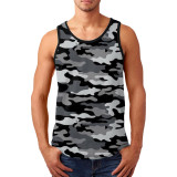 Men's Printed Casual Sports Tank Top FLZH-ZT156