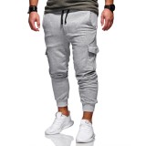 Men Fashion Tethered Multi-Pocket Pants FLZH-ZK16