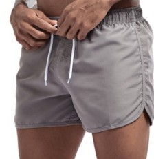 Men's Fashion Beach Solid Color Shorts FLZH-ZK39
