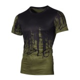 Men Fashion Printed Short Sleeve T-Shirts FLZH-ZT69