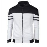 Men's Casual Fashion Color Block Coats FLZH-G508
