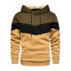 Street Casual Colorblock Hooded Sports Sweatshirt FLZH-ZW105